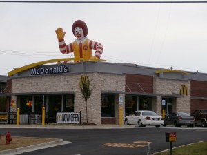 Typical McDonalds  